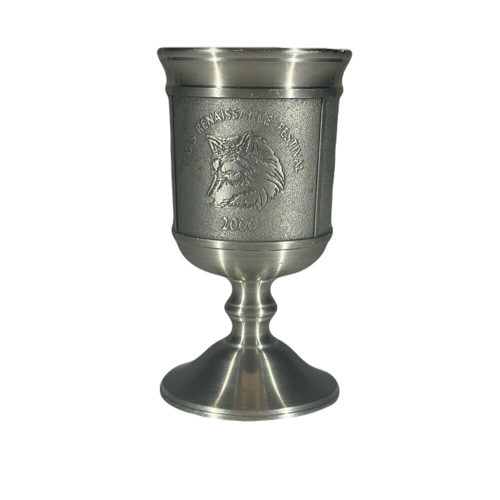 Texas Renaissance Festival 2000 Dragonslayer King’s Pewter Goblet #290/300